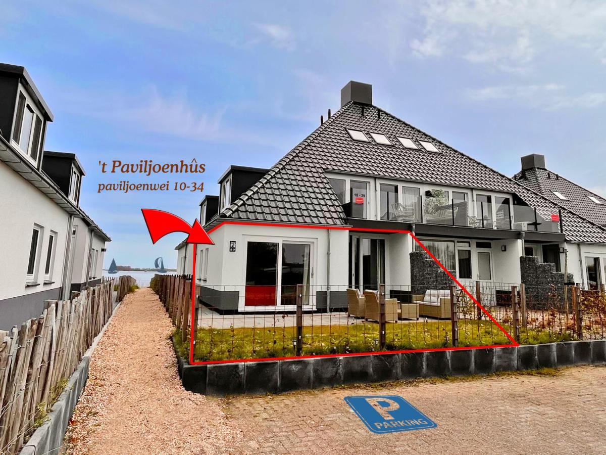'T Paviljoenhus Bij Sneekermeer Offingawier Bagian luar foto